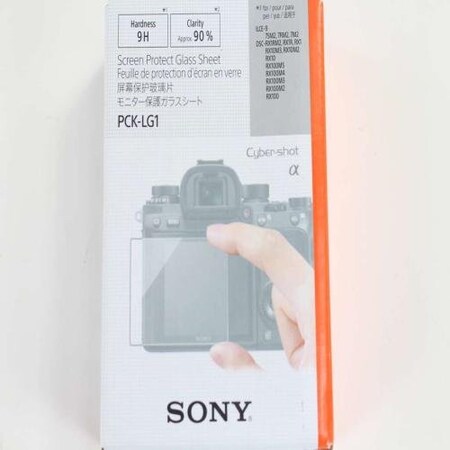 Sony LCD SCREEN PROTECTOR GLASS PCK-LG1